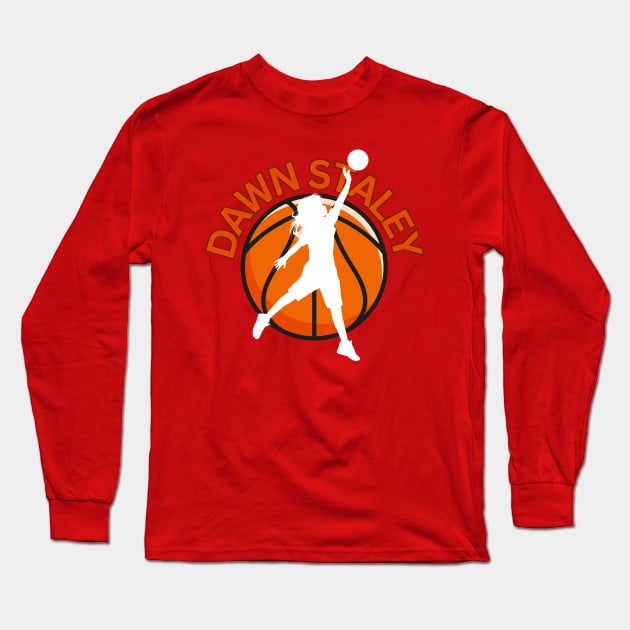 Dawn Staley Long Sleeve T-Shirt by murshid